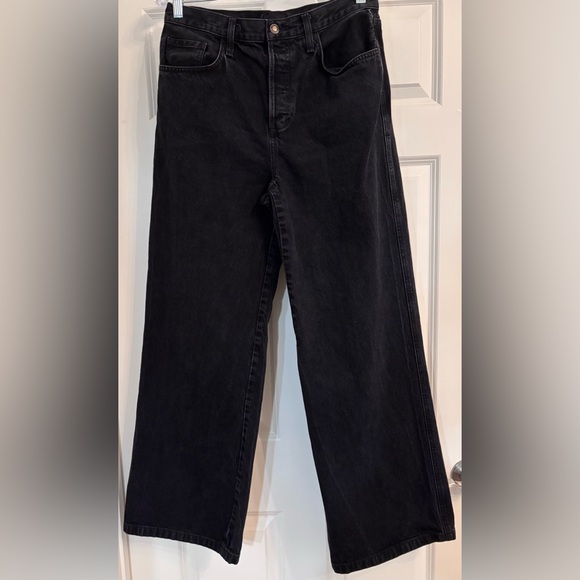 Favorite Daughter The Masha Super High Rise Wide Leg Jean - Picture 4 of 9